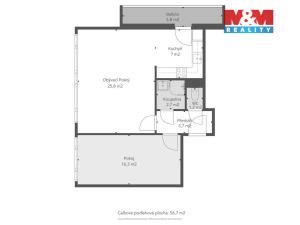 Prodej bytu 2+1, Beroun - Beroun-Město, Karla Čapka, 58 m2