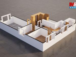 Prodej bytu 3+1, Jablonec nad Nisou, Lužická, 69 m2