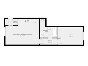 Pronájem bytu 2+kk, Praha - Libeň, Ocelářská, 54 m2