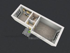 Pronájem bytu 1+1, České Budějovice, Husova tř., 40 m2