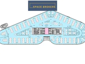 Pronájem kanceláře, Praha, Radlická, 1000 m2