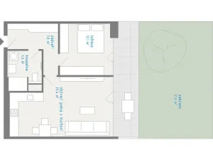 Prodej bytu 2+kk, Hradec Králové - Kukleny, Pražská třída, 53 m2