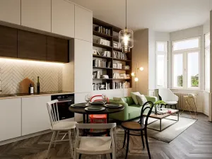 Pronájem bytu 2+kk, Praha - Vinohrady, 49 m2