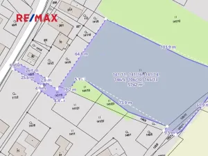 Prodej pozemku pro bydlení, Ostřetín, 5742 m2