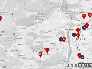 Pronájem kanceláře, Praha - Holešovice, Jankovcova, 10 m2