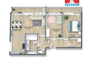 Prodej bytu 3+kk, Praha - Nusle, 74 m2