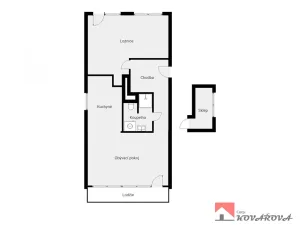 Prodej bytu 2+1, Kralupy nad Vltavou, 78 m2