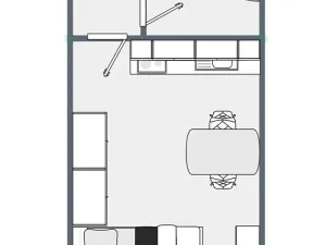 Pronájem bytu 1+kk, Ostrava, Palackého, 29 m2