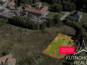 Prodej pozemku pro bydlení, Křesetice, 874 m2