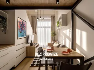 Pronájem bytu 1+kk, Praha - Hloubětín, Poděbradská, 34 m2