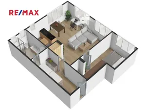 Pronájem bytu 2+kk, Klatovy, K Letišti, 58 m2