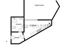 Pronájem bytu 1+kk, České Budějovice, K. V. Raise, 52 m2