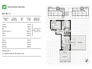 Prodej bytu 3+kk, Olomouc, Loudova, 80 m2