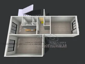 Pronájem atypického bytu, České Budějovice, Branišovská, 61 m2