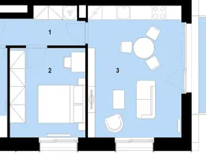 Prodej bytu 2+kk, Brno, Plynárenská, 48 m2