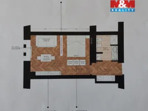 Pronájem bytu 1+kk, Praha - Josefov, Valentinská, 31 m2