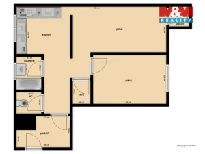 Prodej bytu 2+kk, Brno - Starý Lískovec, U Leskavy, 64 m2