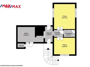 Prodej rodinného domu, Choteč, 71 m2