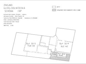 Prodej činžovního domu, Znojmo, Dolní Česká, 429 m2
