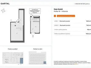 Pronájem obchodního prostoru, Praha - Vršovice, Kubánské náměstí, 112 m2