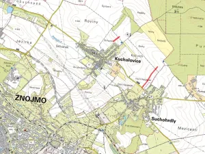 Prodej pole, Kuchařovice, 6328 m2