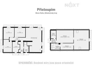 Prodej vícegeneračního domu, Přistoupim, 224 m2