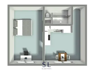 Prodej bytu 1+1, Nový Bor, Boženy Němcové, 36 m2