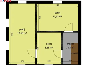 Prodej chaty, Vilémovice, 80 m2