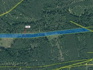 Dražba lesa, Jesenice, 12984 m2