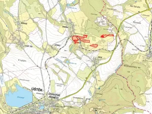 Prodej louky, Úštěk, 126063 m2