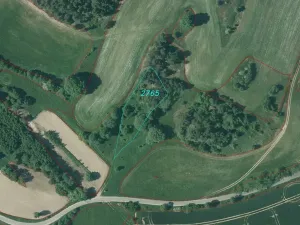 Dražba pozemku, Slavonice, 1831 m2