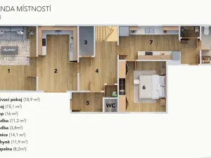 Prodej rodinného domu, Třebotov, Hlavní, 169 m2