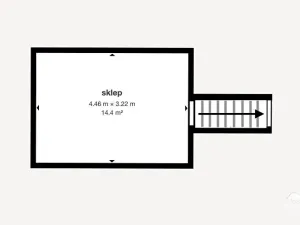 Prodej rodinného domu, Stříbrná, 178 m2