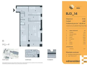 Prodej bytu 3+kk, Praha - Bohnice, Lodžská, 83 m2