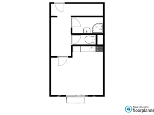 Pronájem bytu 1+kk, Jablonec nad Nisou, Široká, 43 m2