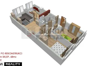 Prodej bytu 3+1, Neratovice, 68 m2