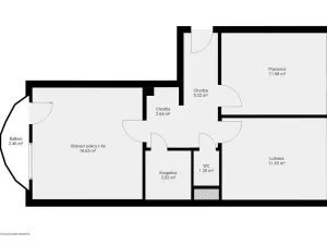 Prodej bytu 3+kk, Nýřany, Na Sklárně, 55 m2
