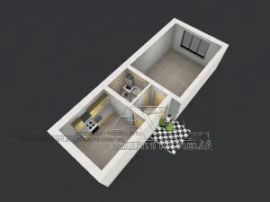 Pronájem bytu 1+1, České Budějovice, Husova tř., 40 m2