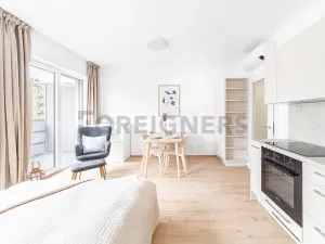 Pronájem bytu 1+kk, Brno, Spolková, 27 m2