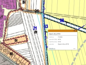 Prodej pozemku pro bydlení, Újezd u Brna, 6153 m2