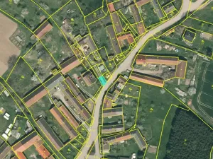 Dražba pozemku, Hlasivo, 54 m2