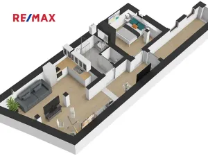 Prodej bytu 2+1, Česká Lípa, Škroupovo náměstí, 75 m2