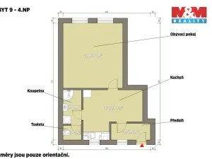 Pronájem bytu 2+kk, Plzeň - Jižní Předměstí, Husova, 43 m2