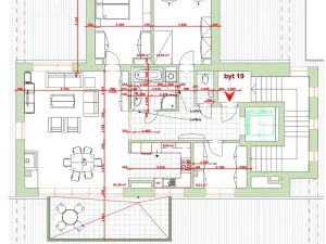 Prodej atypického bytu, Luhačovice, Bílá čtvrť, 120 m2