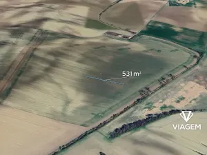 Prodej pole, Lovčice, 531 m2