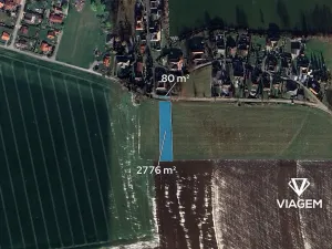 Prodej podílu pole, Pomezí, 357 m2