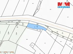 Prodej lesa, Malý Bor, 711 m2