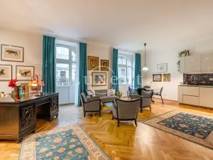 Pronájem bytu 3+kk, Praha - Bubeneč, Šmeralova, 111 m2