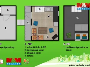 Prodej chaty, Choceň, Peliny, 21 m2