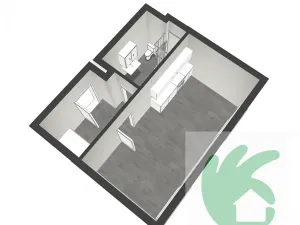 Pronájem bytu 1+kk, Kralupy nad Vltavou, S. K. Neumanna, 38 m2